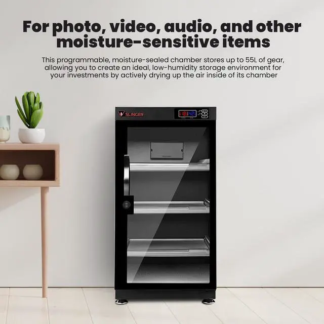 Alt view image 6 of 7 - Slinger 55L Electronic Dry Cabinet with Combination Lock