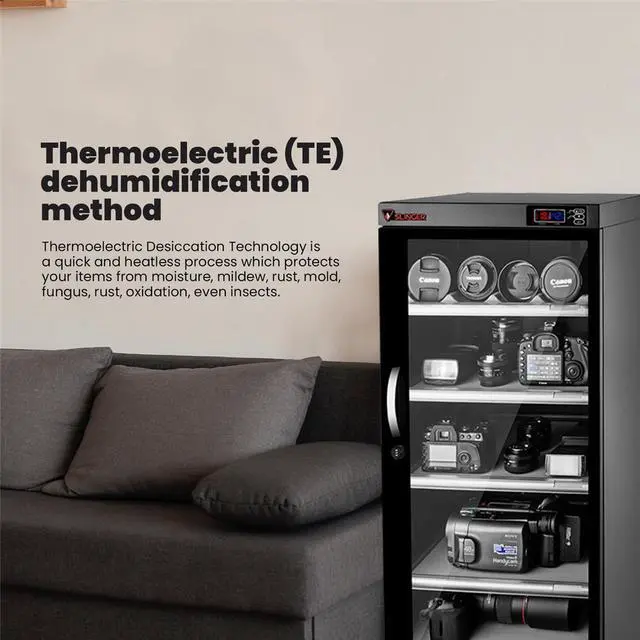 Alt view image 3 of 7 - Slinger Electronic Dry Cabinet (125L)