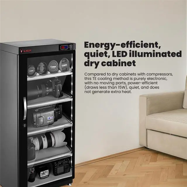 Alt view image 5 of 7 - Slinger Electronic Dry Cabinet (125L)