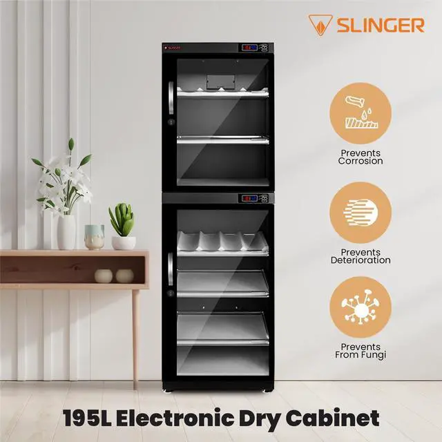 Alt view image 2 of 7 - Slinger 195L Electronic Dry Cabinet with Combination Lock