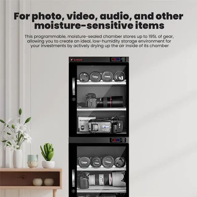 Alt view image 6 of 7 - Slinger 195L Electronic Dry Cabinet with Combination Lock