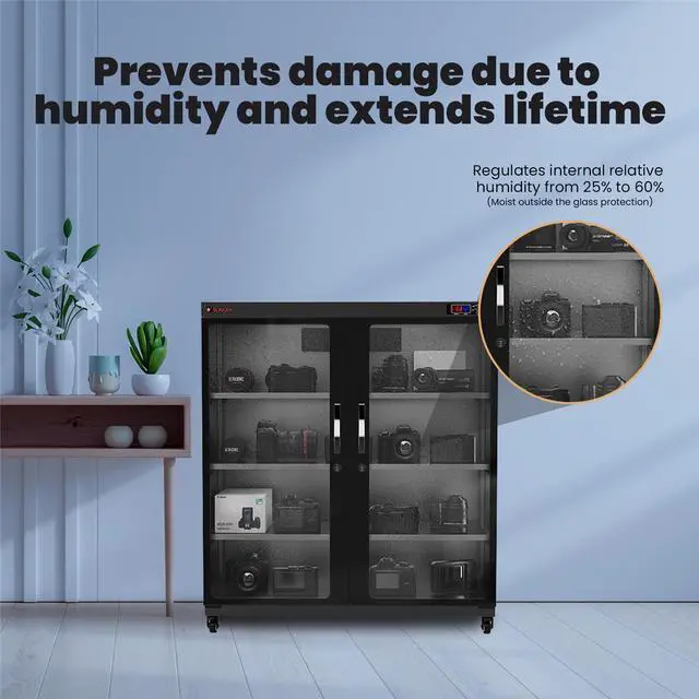 Alt view image 4 of 7 - Slinger Electronic Dry Cabinet with Combination Lock, 300L