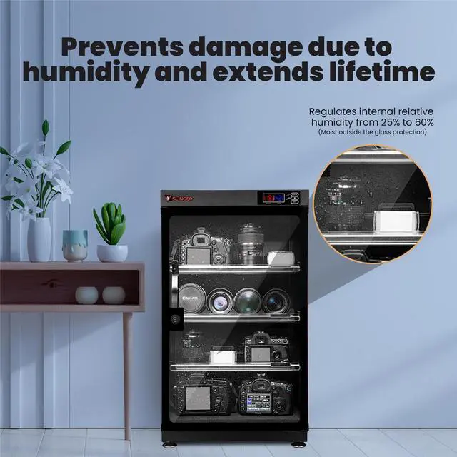Alt view image 7 of 7 - Slinger Electronic Dry Cabinet with Combination Lock, 90L