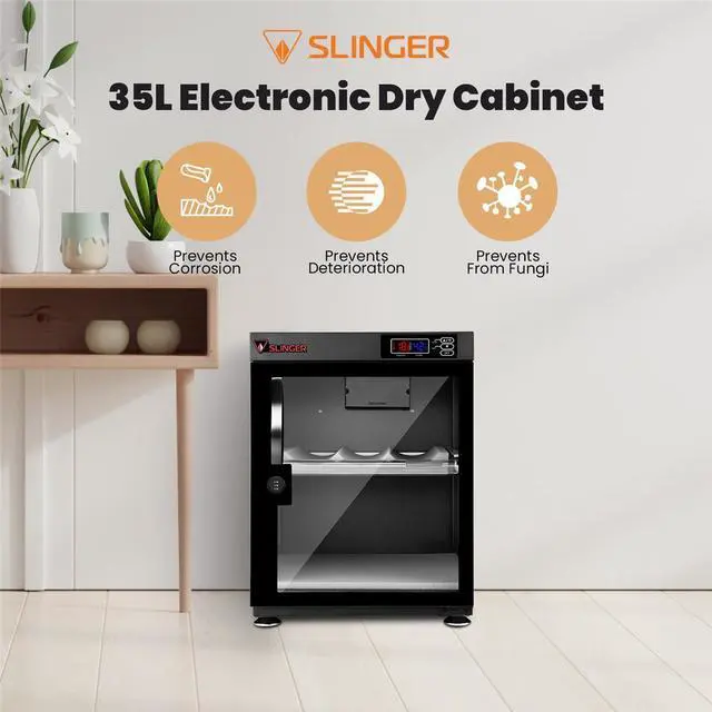 Alt view image 2 of 7 - Slinger 35L Electronic Dry Cabinet with Combination Lock