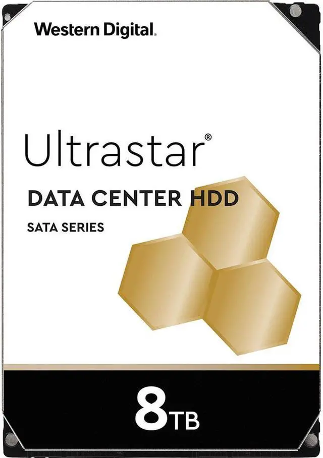 Alt view image 2 of 2 - WD Ultrastar 8TB SATA III 3.5" Internal Data Center Hard Drive, 7200 RPM