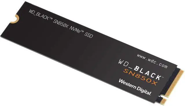 Alt view image 3 of 6 - WD _BLACK SN850X 4TB NVMe PCIe 4.0 x4 M.2 Internal Gaming SSD without Heatsink