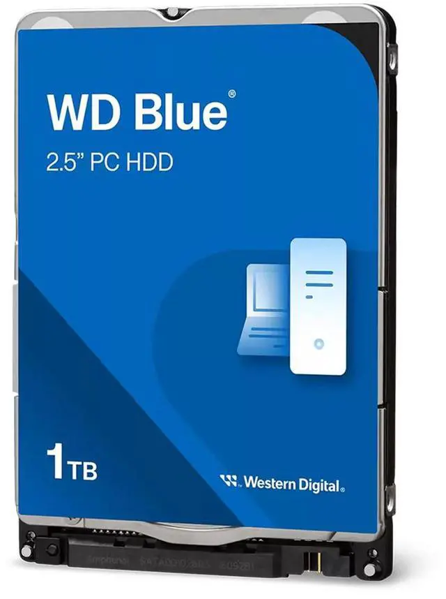 Alt view image 3 of 3 - WD Blue 2.5" SATA III Internal PC Mobile Hard Drive 2TB
