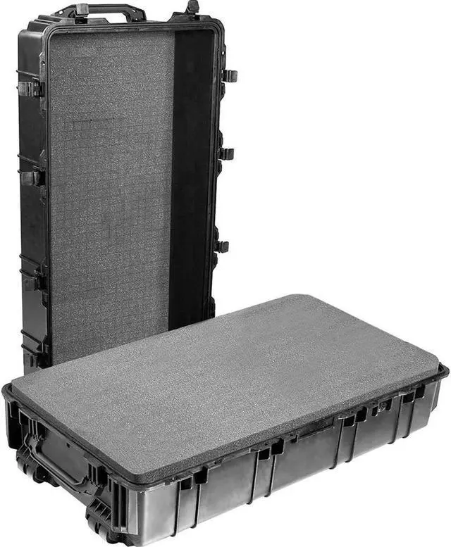 Alt view image 10 of 13 - Pelican 1780T Transport Case w/Foam - Black