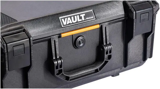 Alt view image 5 of 7 - Pelican V525 Vault Rolling Case with Foam, Black #VCV525-0000-BLK
