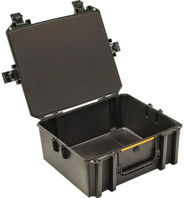 Alt view image 5 of 7 - Pelican Vault V600 Large Equipment Case with Lid Foam and Dividers, Black