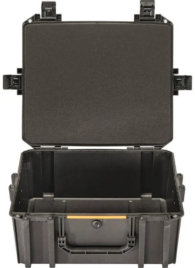 Alt view image 4 of 7 - Pelican Vault V600 Large Equipment Case with Lid Foam and Dividers, Black