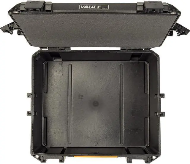 Alt view image 6 of 7 - Pelican Vault V600 Large Equipment Case with Lid Foam and Dividers, Black