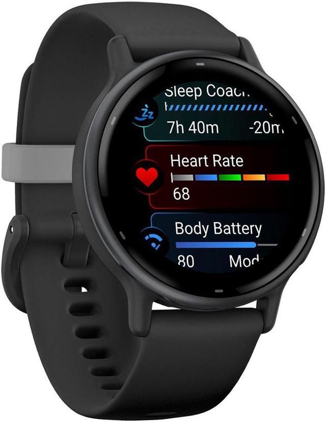 Alt view image 15 of 20 - Garmin vivoactive 5 SPORTS & FITNESS Slate Aluminum Bezel with Black Case and Silicone Band Smartwatch 010-02862-10 - Slate