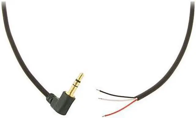 Main image of Ambient Recording 1/8" Right Angled Plug to Stripped Ends Unshielded Cable