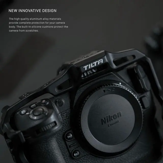 Alt view image 5 of 7 - Tilta Basic Full Camera Cage Kit for Nikon Z9, Black