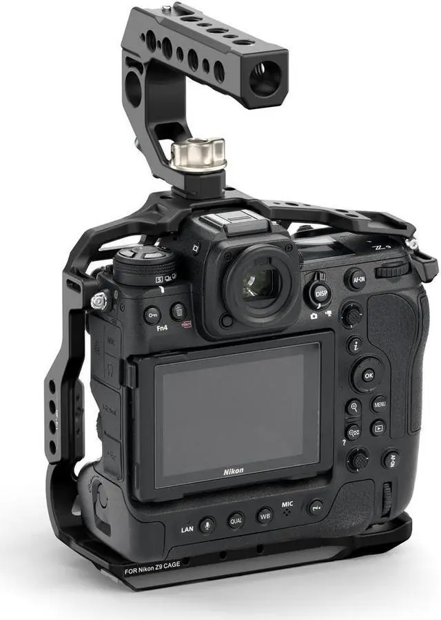 Alt view image 3 of 7 - Tilta Basic Full Camera Cage Kit for Nikon Z9, Black