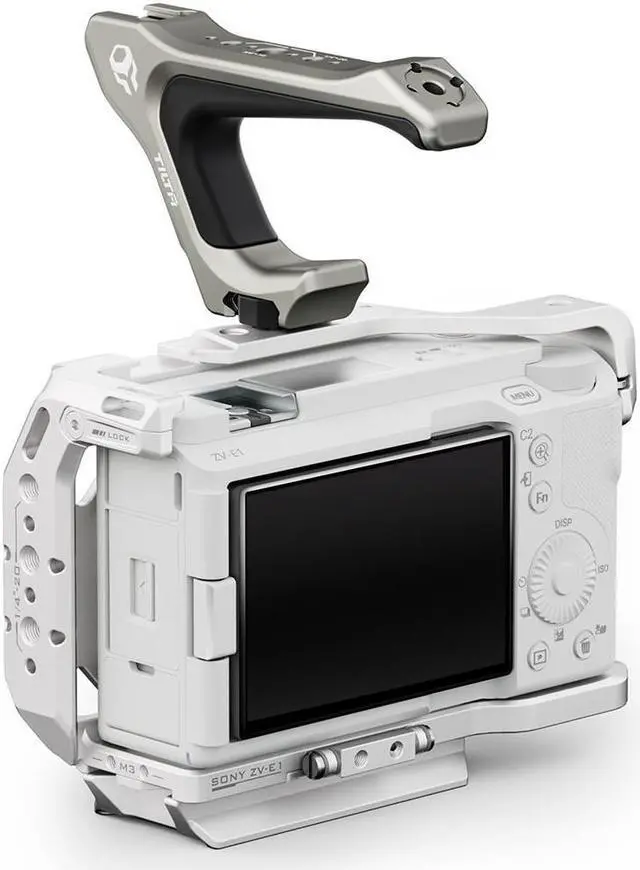 Alt view image 3 of 7 - Tilta Full Camera Cage Lightweight Kit for Sony ZV-E1, Silver #TA-T35-B-S
