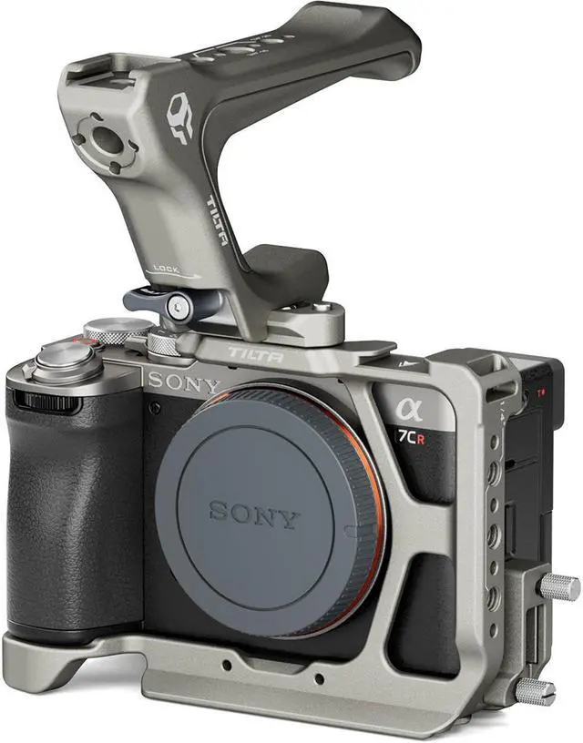 Main image of Tilta Half Camera Cage Lightweight Kit for Sony a7C II / a7C R, Titanium Gray