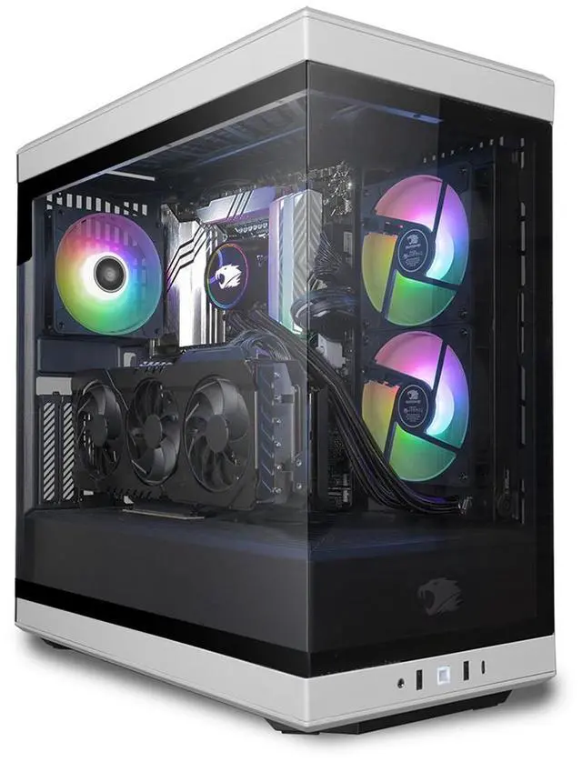 Alt view image 7 of 12 - iBUYPOWER Y40 Gaming Desktop PC, Intel i7-14700KF, NVIDIA GeForce RTX 4070 Ti Super 16GB, 32GB DDR5 RAM, 2TB SSD, Windows 11, PB-Y40WI7N47TS-01