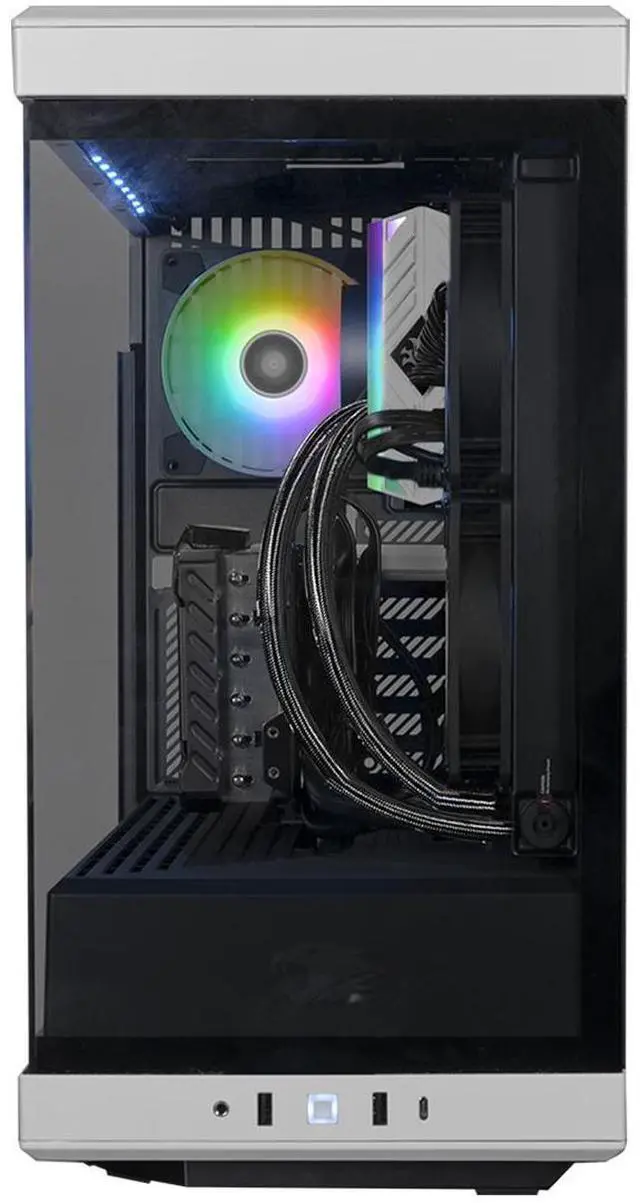 Alt view image 8 of 12 - iBUYPOWER Y40 Gaming Desktop PC, Intel i7-14700KF, NVIDIA GeForce RTX 4070 Ti Super 16GB, 32GB DDR5 RAM, 2TB SSD, Windows 11, PB-Y40WI7N47TS-01