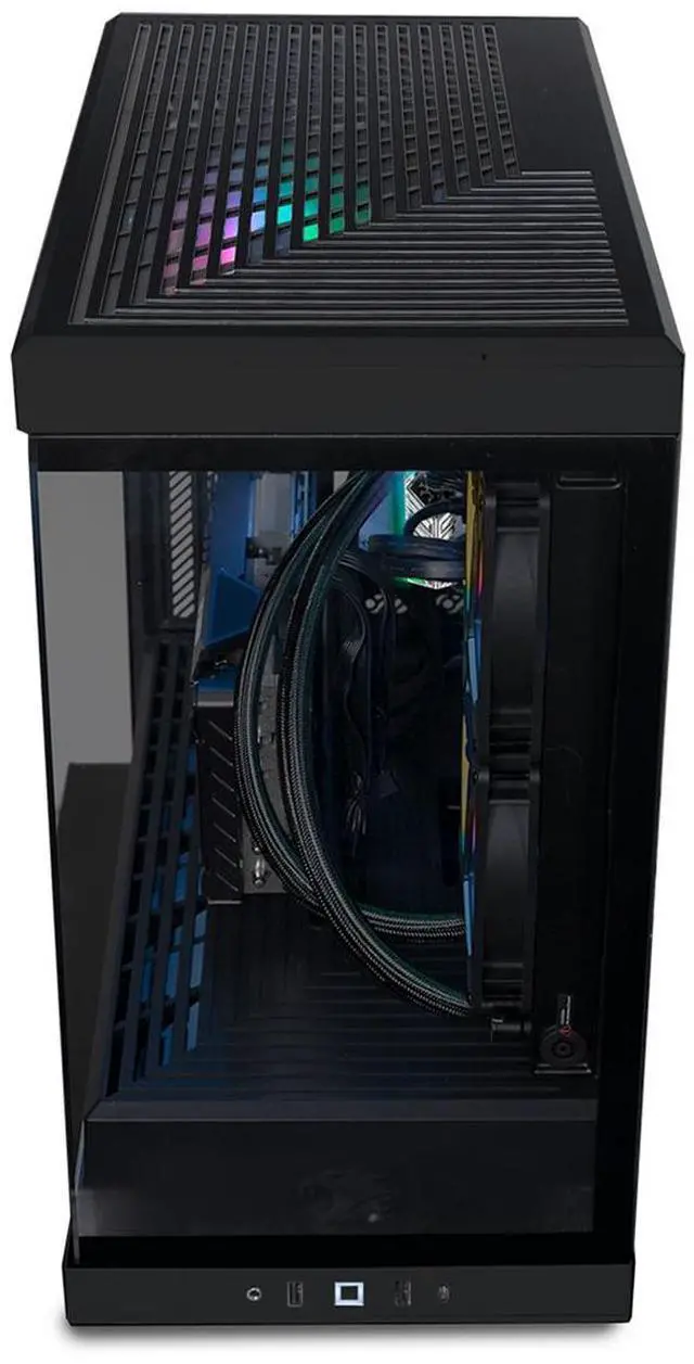Alt view image 9 of 12 - iBUYPOWER Y40 Gaming Desktop PC, Intel i7-14700F, NVIDIA GeForce RTX 4070 Super 12GB, 32GB DDR5 RAM, 2TB SSD, Windows 11, PB-Y40BI7N47S-01