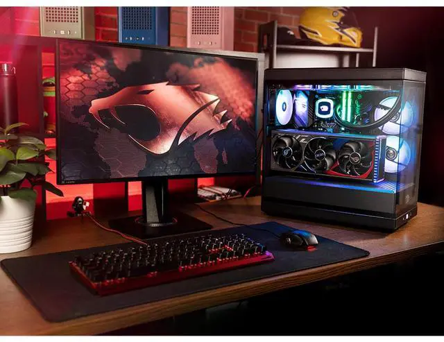 Alt view image 12 of 12 - iBUYPOWER Y40 Gaming Desktop PC, Intel i7-14700F, NVIDIA GeForce RTX 4070 Super 12GB, 32GB DDR5 RAM, 2TB SSD, Windows 11, PB-Y40BI7N47S-01