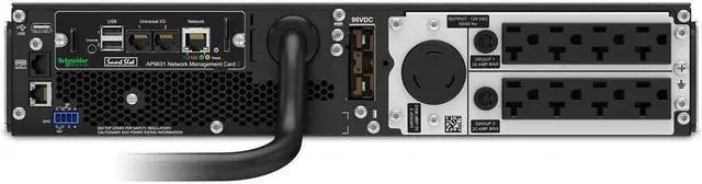 Alt view image 8 of 8 - APC by Schneider Electric Smart-UPS SRT 3000VA RM 120V Network Card