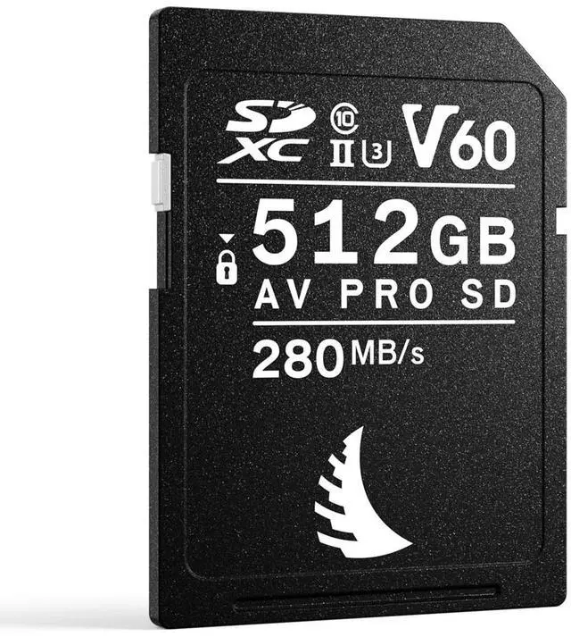 Alt view image 4 of 10 - Angelbird AV PRO SD Card MK2 - V60-512 GB - SDXC UHS-II - SD Card - for 4K - Photo and Video