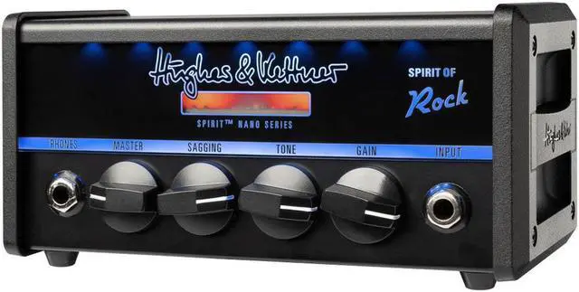 Alt view image 3 of 7 - Hughes & Kettner 50W Spirit of Rock Nano Mini Amplifier Head