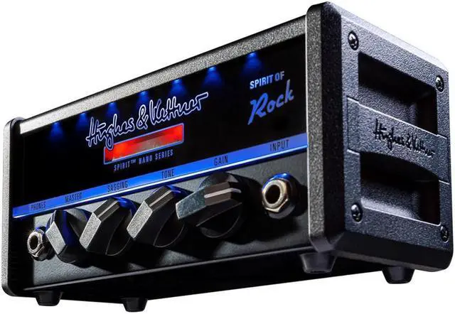 Alt view image 4 of 7 - Hughes & Kettner 50W Spirit of Rock Nano Mini Amplifier Head