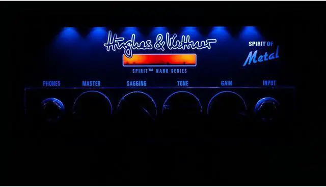 Alt view image 7 of 7 - Hughes & Kettner 50W Spirit of Rock Nano Mini Amplifier Head