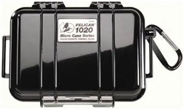 Alt view image 8 of 8 - Pelican PL1020B Medium Micro Case Solid Black Interior Measurement 5 3