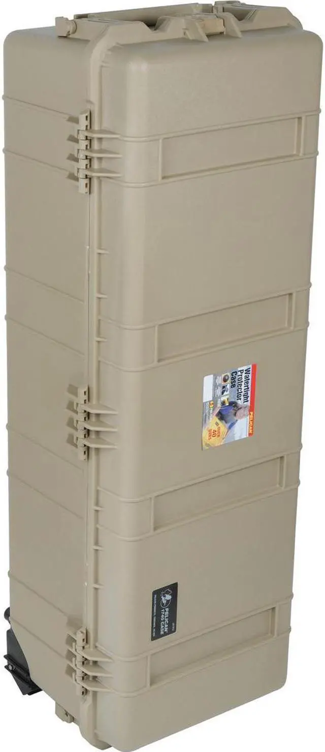 Alt view image 4 of 5 - Pelican 1740NF Transport Case without Foam (Desert Tan)
