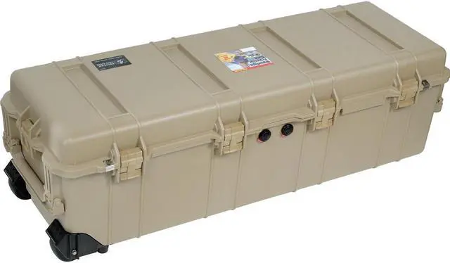 Alt view image 3 of 5 - Pelican 1740NF Transport Case without Foam (Desert Tan)