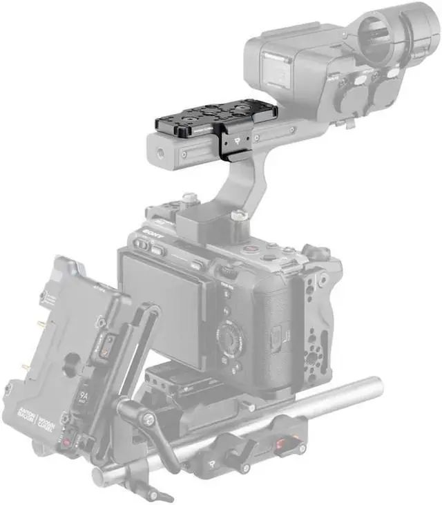 Alt view image 2 of 7 - Wooden Camera Cheese Plate for Sony FX3/FX30 Cage Handle
