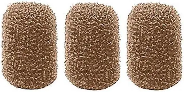 Main image of WindTech 2500P Series Windscreen, Inside Diameter .125" / 3mm, 3-Pack - Tan