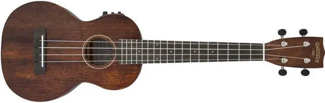 Alt view image 3 of 7 - Gretsch G9110-L A.E. Concert Long-Neck Ukulele, Gig Bag, Vintage Mahogany Stain