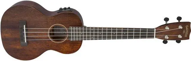 Alt view image 4 of 7 - Gretsch G9110-L A.E. Concert Long-Neck Ukulele, Gig Bag, Vintage Mahogany Stain