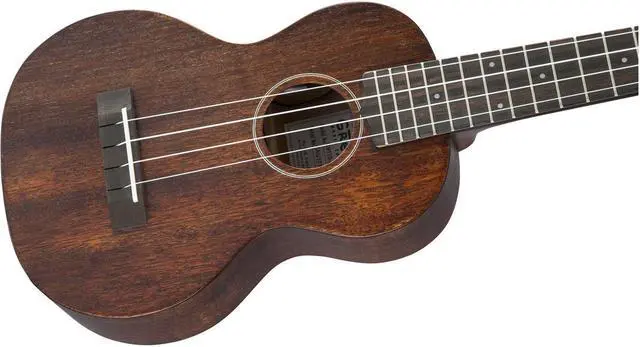 Alt view image 7 of 7 - Gretsch G9110-L A.E. Concert Long-Neck Ukulele, Gig Bag, Vintage Mahogany Stain