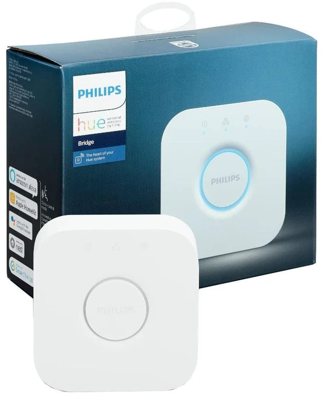 Alt view image 5 of 11 - Philips 458471 Hue Bridge 2 Generation - White