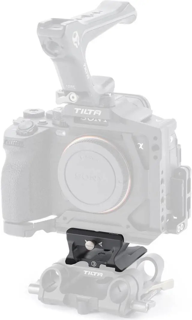 Main image of Tilta Tilta LWS Baseplate Adapter Type III, Black