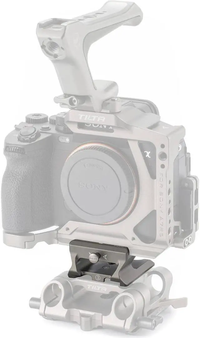 Alt view image 6 of 6 - Tilta Tilta LWS Baseplate Adapter Type III, Black