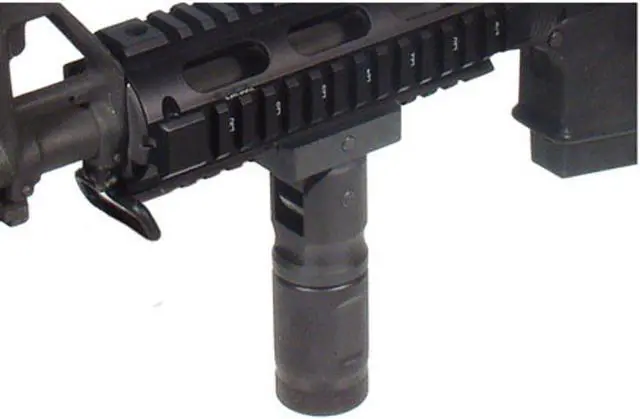 Alt view image 4 of 4 - UTG MNTGRP002SQ UTG VERTICAL FOREGRIP 4.7 FOLDING QD PICATINNY ALUMINUM