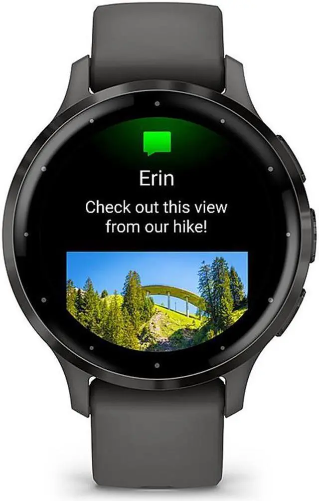 Alt view image 9 of 14 - Garmin Venu 3S, Slate Stainless Steel Bezel with Pebble Gray Case and Silicone Band | Smart Watch 010-02785-00