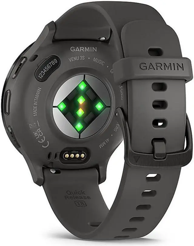 Alt view image 11 of 14 - Garmin Venu 3S, Slate Stainless Steel Bezel with Pebble Gray Case and Silicone Band | Smart Watch 010-02785-00