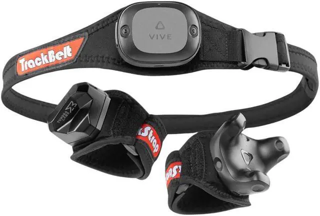 Alt view image 4 of 6 - HTC 3 Pack VIVE Tracker (3.0) with Base Station 1.0, Stand, Straps