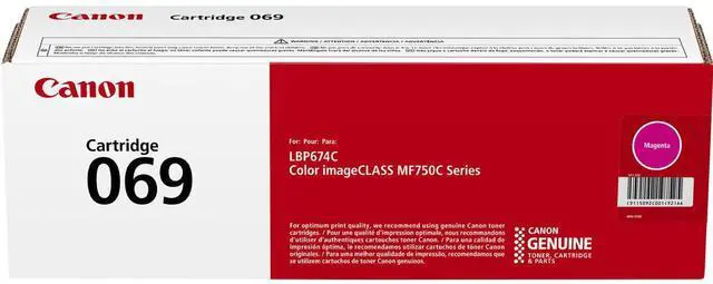 Alt view image 8 of 10 - Canon 5092C001 069 Toner 1900 Page-Yield Magenta