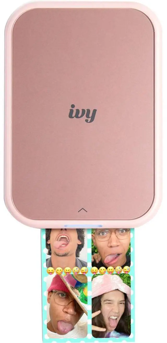 Alt view image 5 of 18 - Canon IVY 2 gen Mini Photo Printer - Blush Pink .Authentic