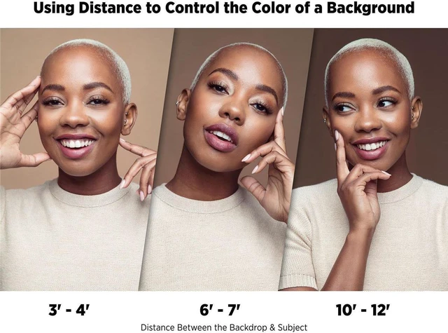 Alt view image 12 of 12 - Westcott X-Drop Wrinkle-Resistant Backdrop (Brown Sugar, 5 x 7 Feet)