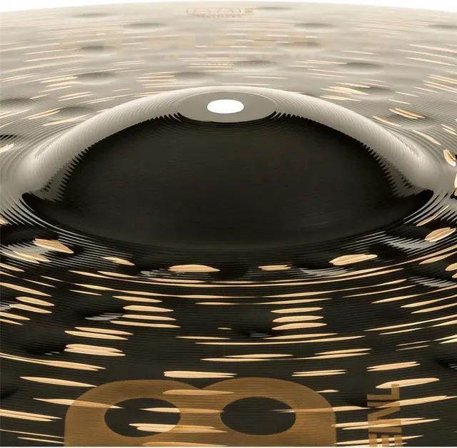 Alt view image 5 of 8 - meinl 22" ride cymbal  classics custom dark  made in germany, 2year warranty cc22dar